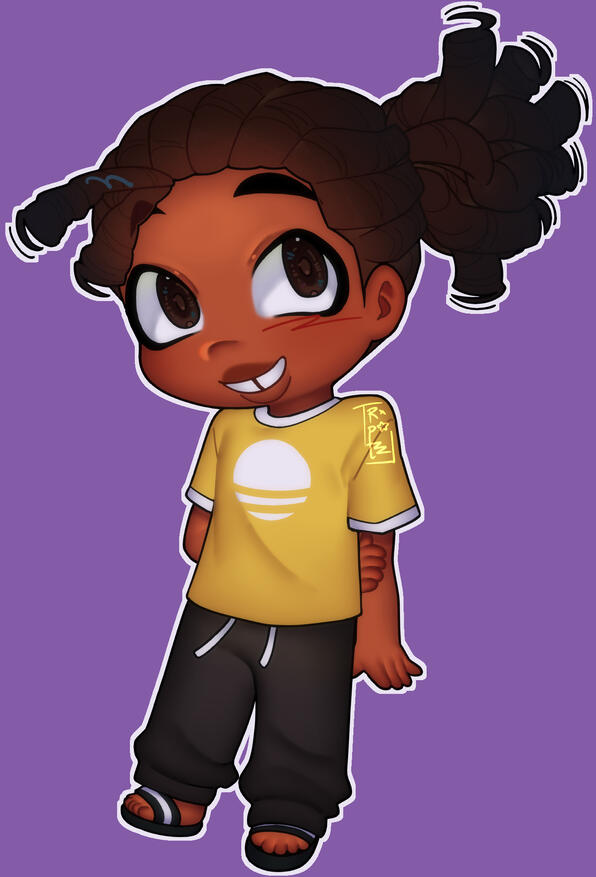 25$ MS Paint Style Commission